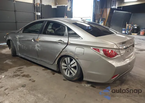 2013 Hyundai Sonata Hybrid Limited from USA, damaged, VIN KMHEC4A41DA100187